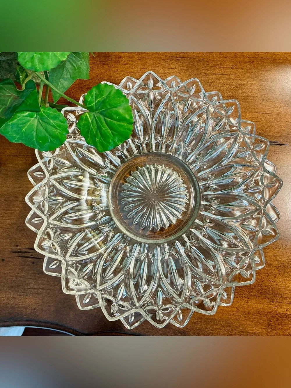 Vintage Federal Glass Bowl and Dish Set